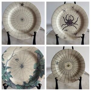 John Derian for Target Spider Web Design Melamine Plates Set - set of 4